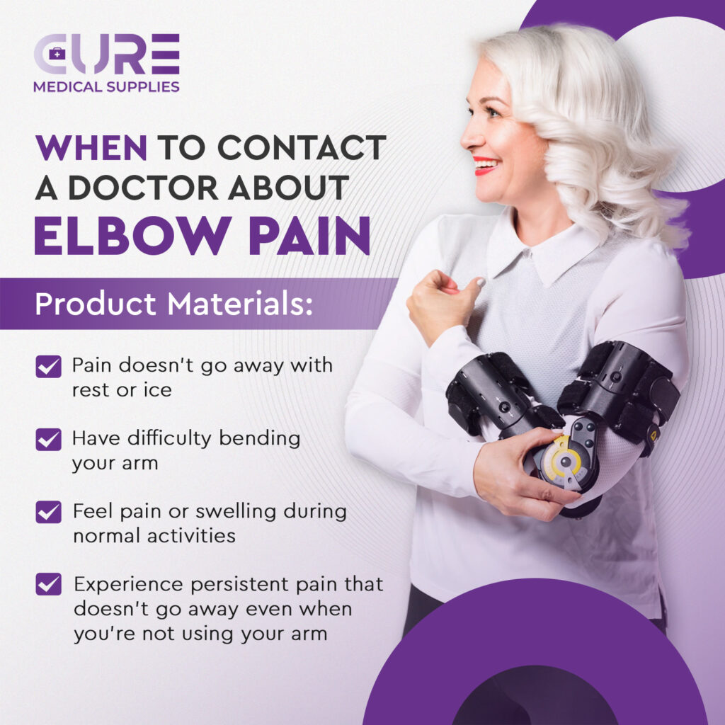 Elbow Pain - Cure Medical Supply