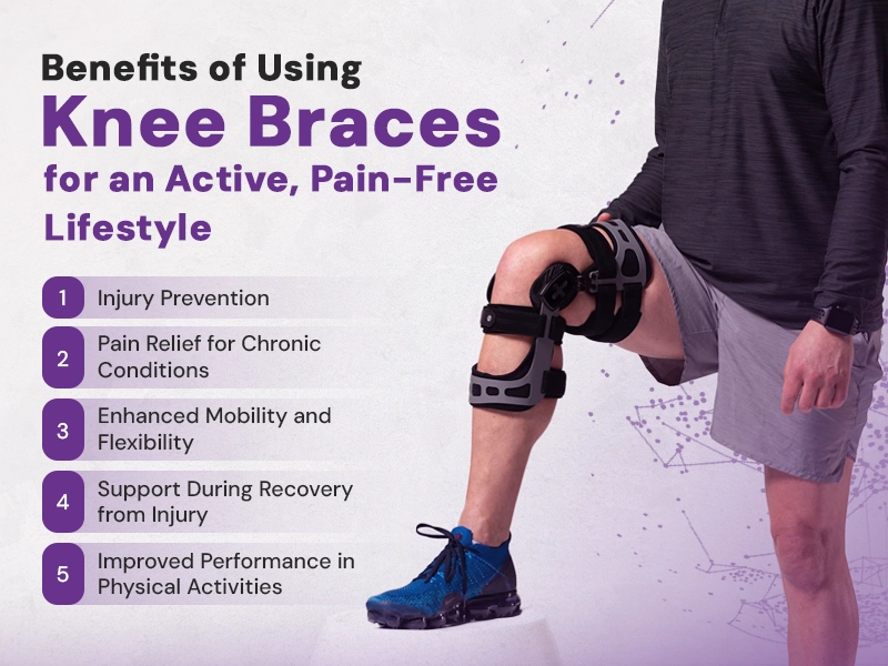 Benefits of Using Knee Braces for an Active, Pain-Free Lifestyle